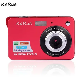 

KaRue High Quality Portable 18MP 720P Mini Digital Camera 8x Digital Zoom Photo Frame 2.7 inch Screen 5MP CMOS Digital Video