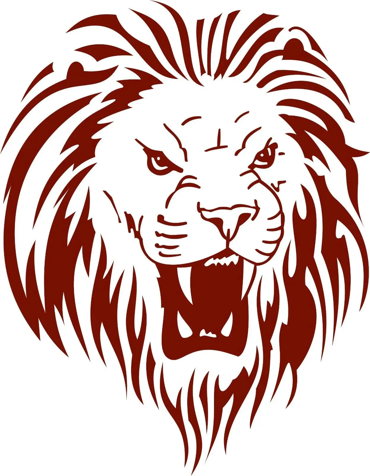 Paper & Party Supplies Lion Decal/Vinyl stickers& decals for cars/Vinyl