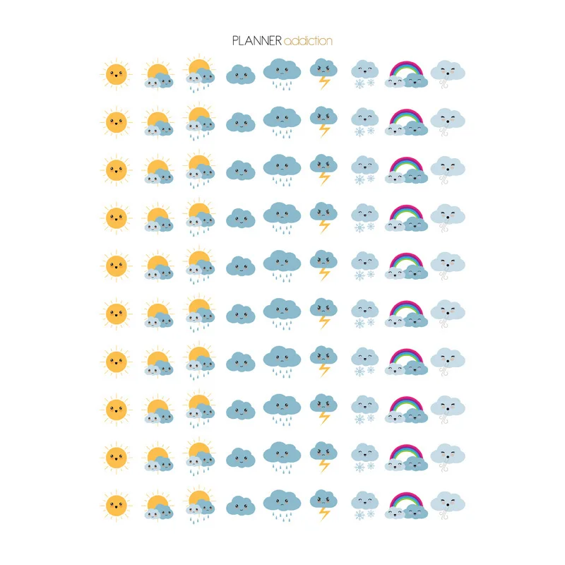 Us 0 68 2 Pcs Cute Weather Handmade Label Decoration Mohamm Planner Diy Sticker Pack Bullet Journal Stickers Scrapbooking Supplies Vv In Stationery Us 0 68 2 Pcs Cute Weather Handmade Label Decoration Mohamm Planner Diy Sticker Pack Bullet Journal Stickers Scrapbooking Supplies Vv In Stationery