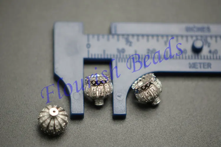 925 серебро проложили CZ 11 мм Корона образные шарики подходят Популярные кисточкой кулон делая модное Изготовление ювелирных изделий