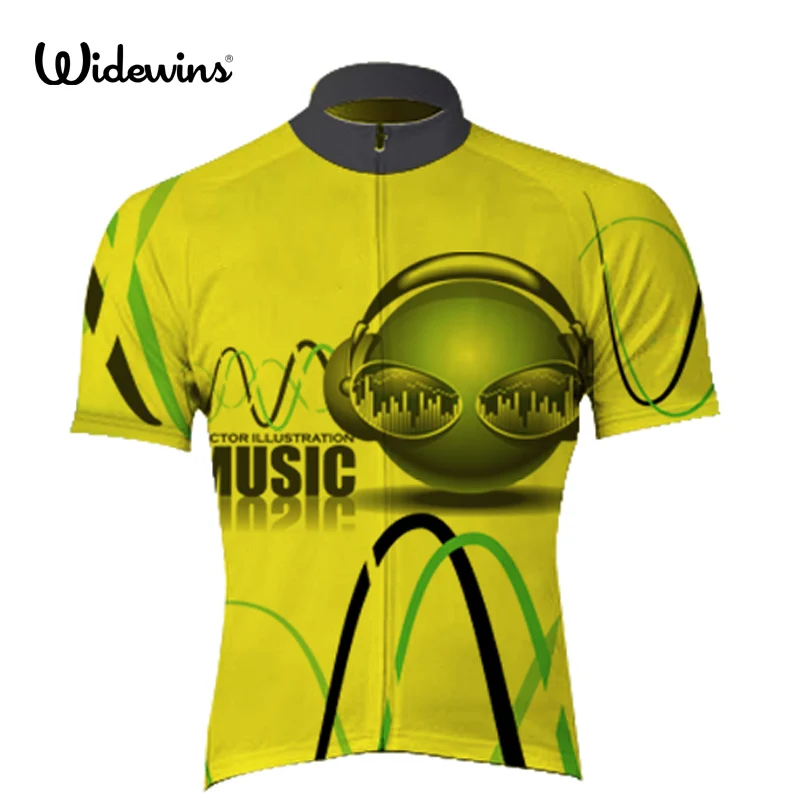 

2017 pro team Music summer mens Cycling jerseys breathable bike clothing MTB Ropa Ciclismo Bicycle maillot only 5052