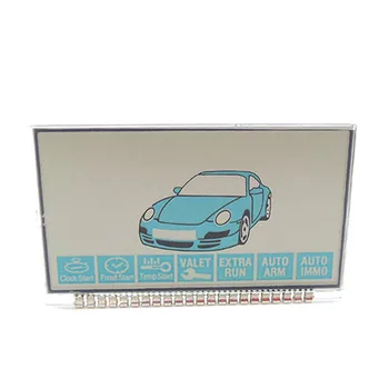 

Russian version B9 lcd display for Starline B9 lcd remote two way car alarm system