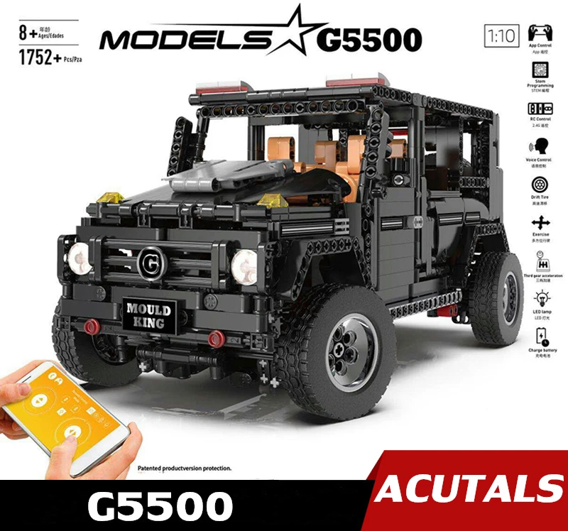 

Technic blocks G500 MOC Series 1641pcs Models Kit Set With LED set Building Blocks technic Bricks Toys For Children Kids Gift