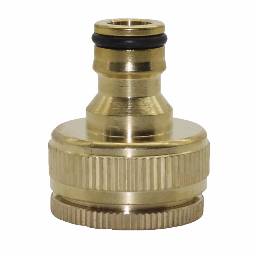 

3/4"-1" garden Brass female Threaded Hose Water Pipe Connector Tube Snap Adaptor Fitting Garden Outdoor 16mm Hose