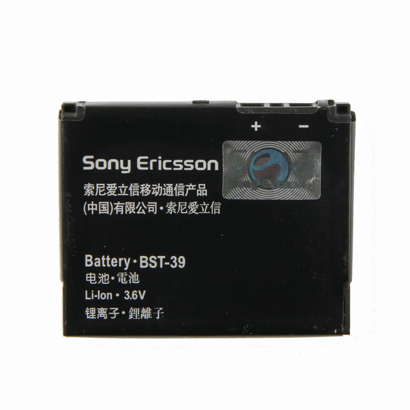 Оригинальная батарея для телефона Sony BST 39 Ericsson G702 J110a K200a T707 W380i W580 W600c W805 TM717 W910i Z555i