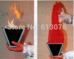 Multi Cone Fire font b scarve b font magic close up illusions silk magic Accessories