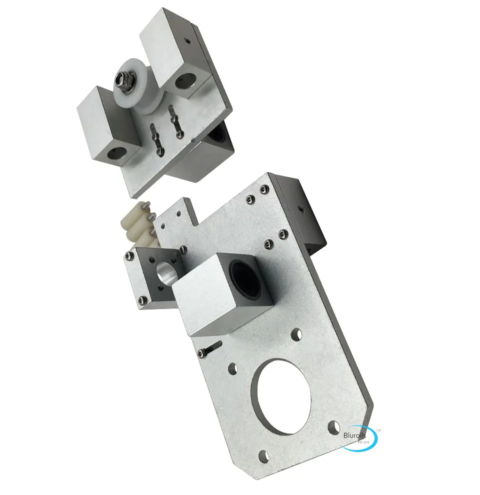 Liga de Alumínio X-endidler + X-end Parafuso de Chumbo Prusa Retrabalho Impressora x Eixo Motor Kit - Conjunto Reprap Tr8 Ajustável i3 3d 5 kit conjunto reprap retrabalho tr8 parafuso de chumbo ajustável