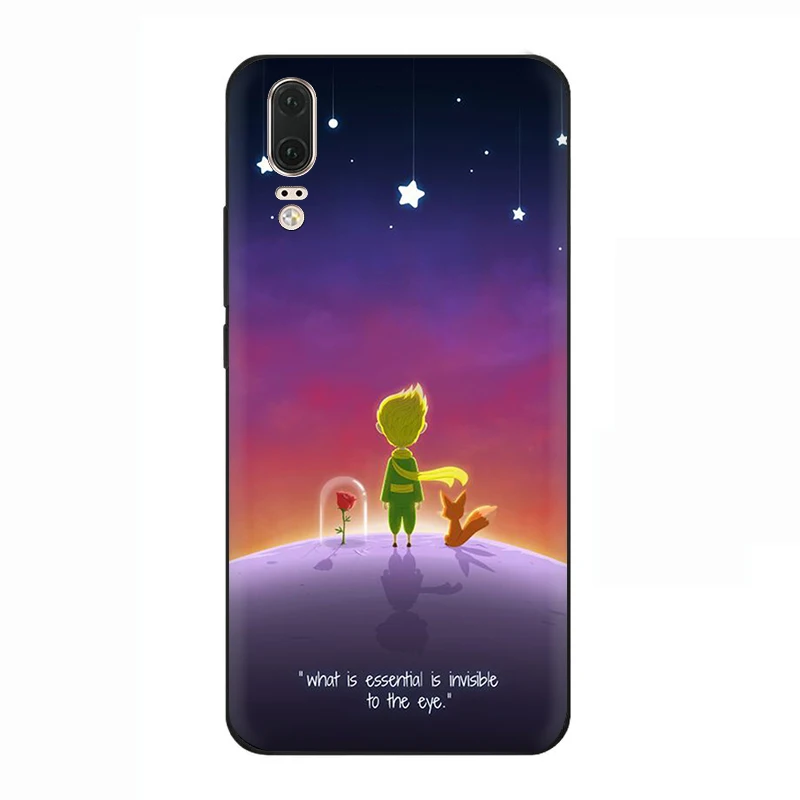 B2 Маленький принц Мягкий силиконовый чехол для телефона huawei P8 P9 P10 P20 P30 Pro Lite Mini P Smart Z Plus - Цвет: B2