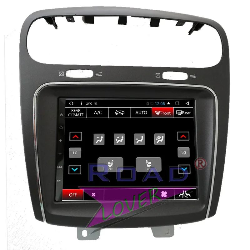 Sale Roadlover 2 Din Car Radio Android 7.1 Car Video DVD Autoradio Player  GPS Navigation For Fiat Leap Freemont Dodge Journey Stereo 1
