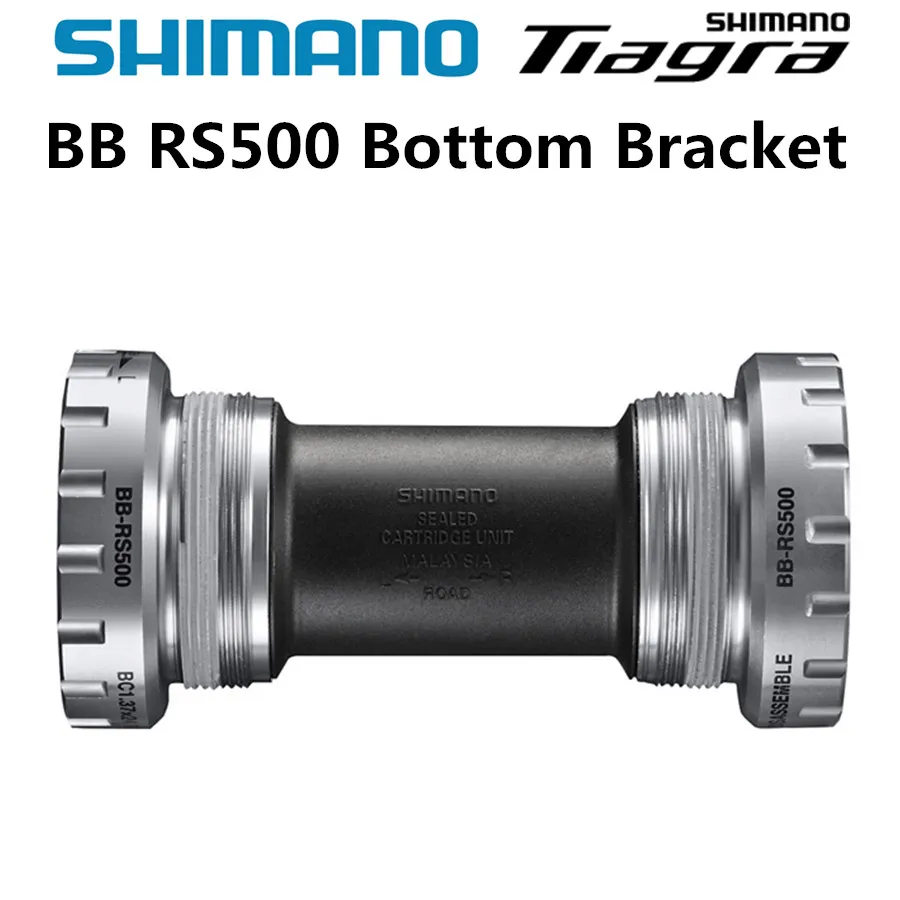 RS500 Shimano ULTEGRA 105 TIAGRA SORA SM-BBR60 RS500 Hollowtech II дорожный велосипед Нижний Кронштейн 68 мм BBR60 дорожный велосипед Нижний Кронштейн - Цвет: RS500