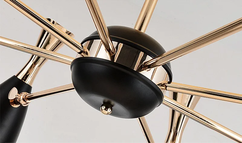 Modern pendant lights led  AC90-260V Muticolor Iron shade hanging lights  pendente foyer13