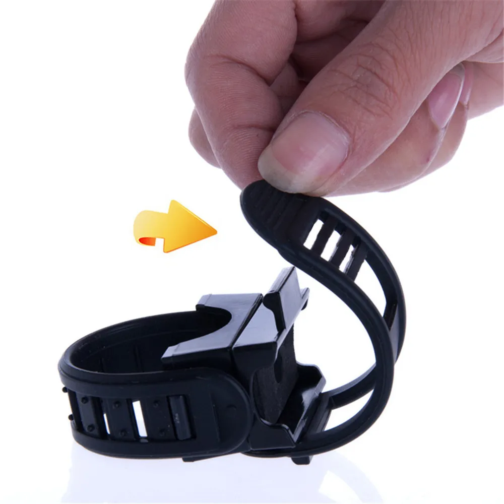 Best Hot sale Cycling Bicycle Bike light Mount Holder for LED Flashlight Torch Clip Clamp lantern for a bicycle accessories wholesale 2