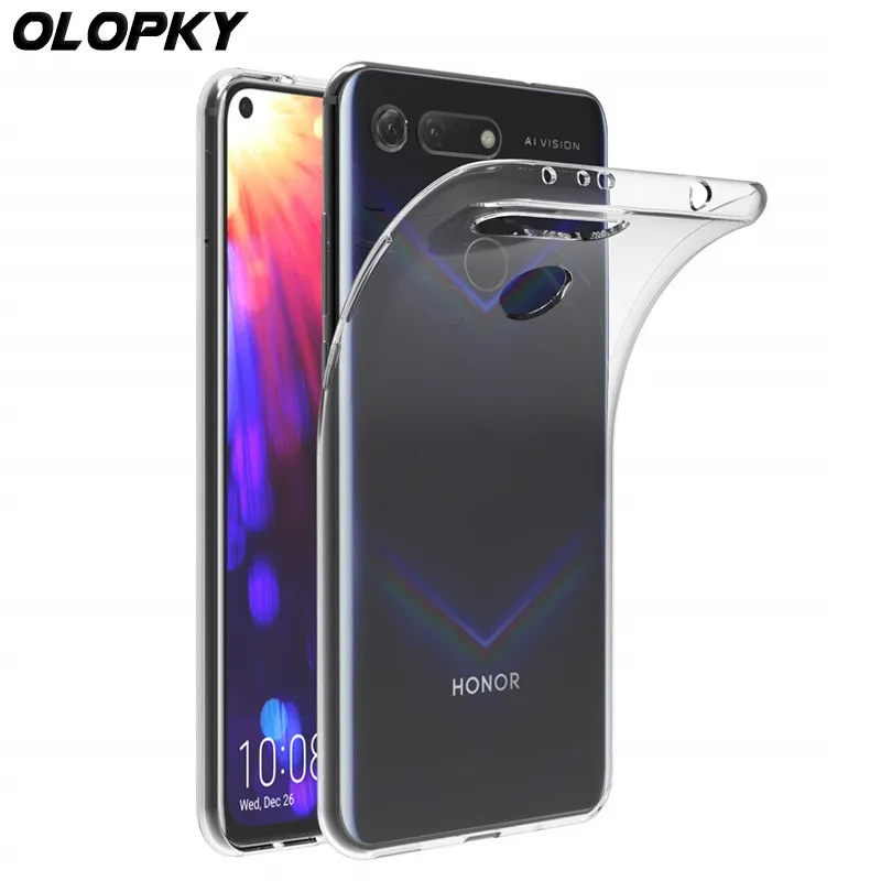 

Huawei Honor View 20 Case Soft Crystal TPU Silicone Back Cover Phone Case For Huawei Honor V20 HonorV20 V 20 PCT-L29 6.4"