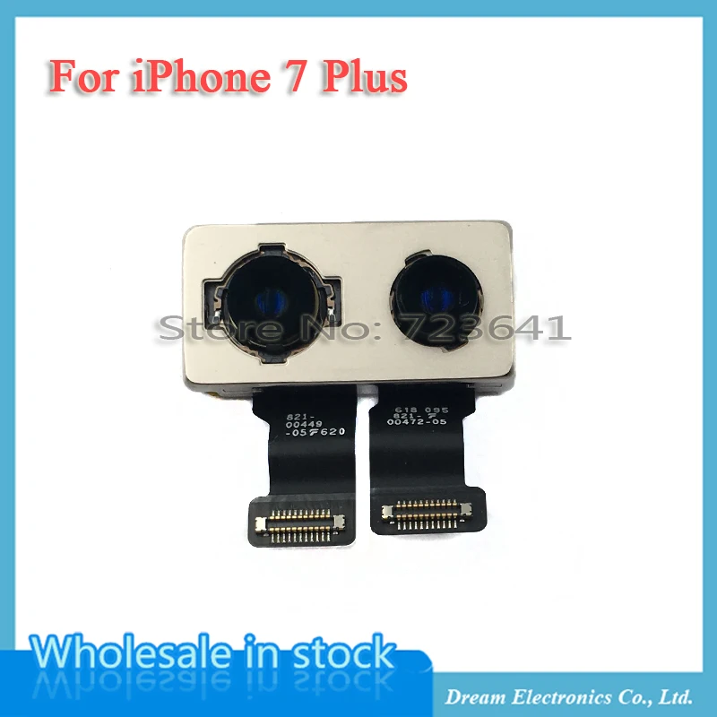 1pcs Back Rear Camera Flex Cable for iPhone 6S plus 7 8 Plus X XS max XR Flash Ribbon Module Lens Repair Parts Replacement