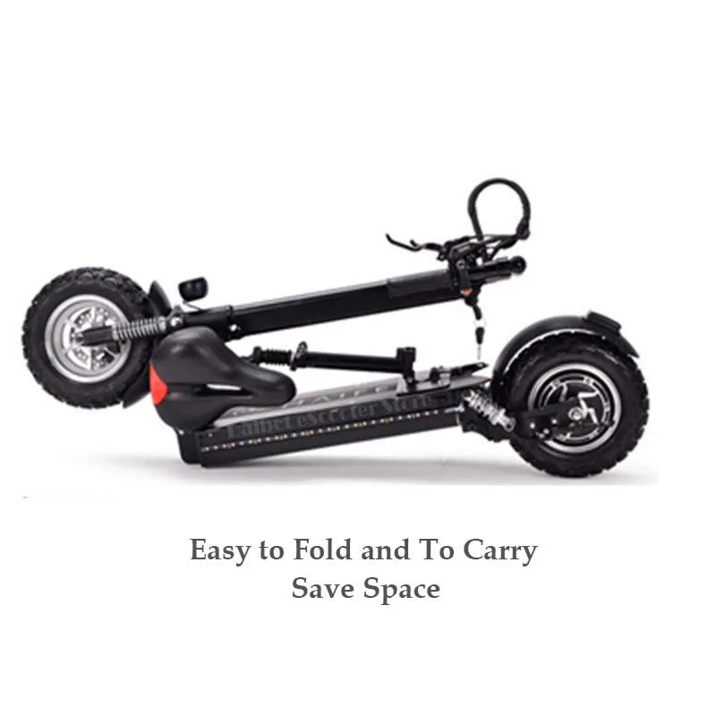 Flash Deal Off Road Electric scooter 2 Wheels Electric Scooter Double Drive 11 Inch 1000W 48V Foldable Electric Kick Scooter Adults 4