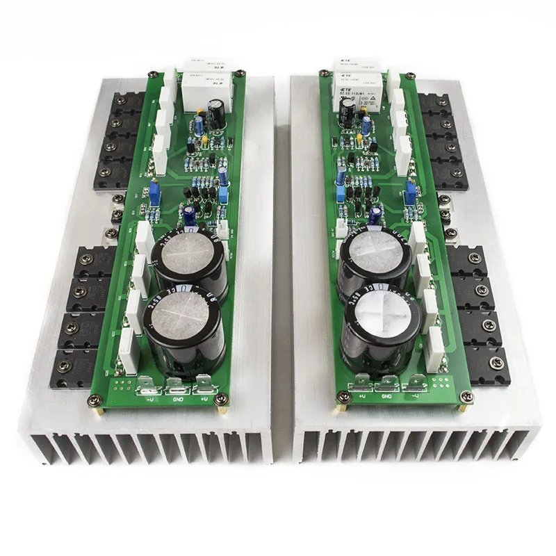 

New 2pcs PR-800 Class A / Class AB Professional stage power amplifier board with heatsink