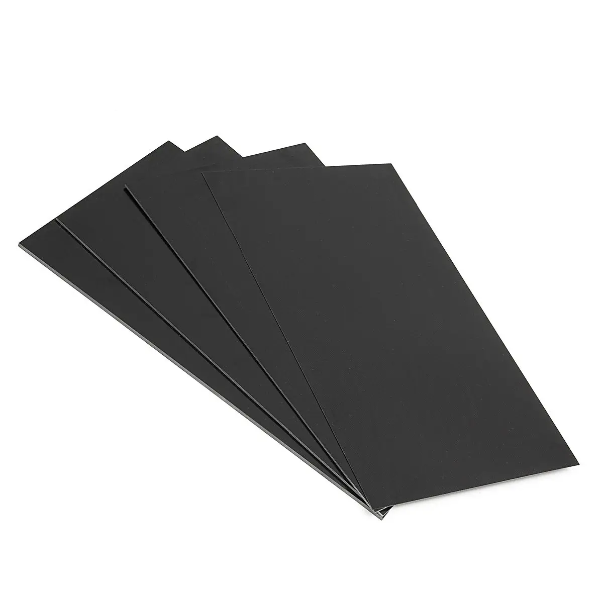 300x170 мм черный стекловолокно шаблон доска лист эпоксидное стекловолокно G10 FR4 стекловолокно пластина для DIY нож ручка ремесло поставки