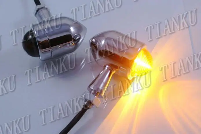 2 шт. Поворотная сигнальная лампа для Yamaha Vstar 400 650 1100 1300 Virago Xv 250 535 750 1100 Road Star пользовательские вертолет крейсер - Цвет: A