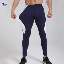 Быстросохнущие летние компрессионные брюки для бега дышащие эластичные спортивные мужские Леггинсы для бега для фитнеса одежда для спортзала колготки брюки
