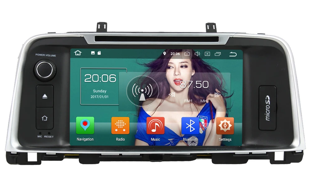 Sale 8" Octa Core 4G Wifi Android 8.1 4GB RAM 64GB ROM RDS BT Car DVD Player Radio GPS Glonass Navigation For Kia K5 Optima 2015-2017 0