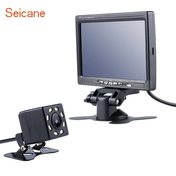 

Seicane Universal HD 1024*600 Car Auto Parking Monitor Rearview Camera Reverse System Backup Digital Video Recoder DVR TFT LCD