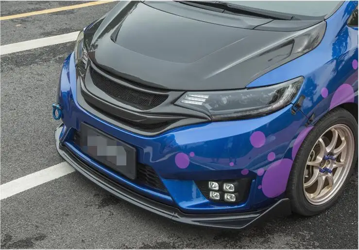 Для Honda FIT JAZZ обвес спойлер- для Honda FIT ABS задний спойлер передний бампер диффузор защитные бамперы