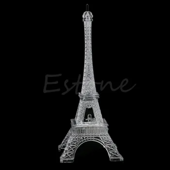 

Home Decor Romantic Creative Eiffel Tower LED Lamp Home Wedding Night Light