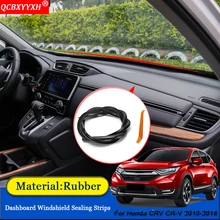 Автостайлинг резиновые анти-звуконепроницаемые не пропускающие шума Пылезащитная приборная панель лобовое стекло уплотнительные полосы аксессуары для Honda CRV 2010