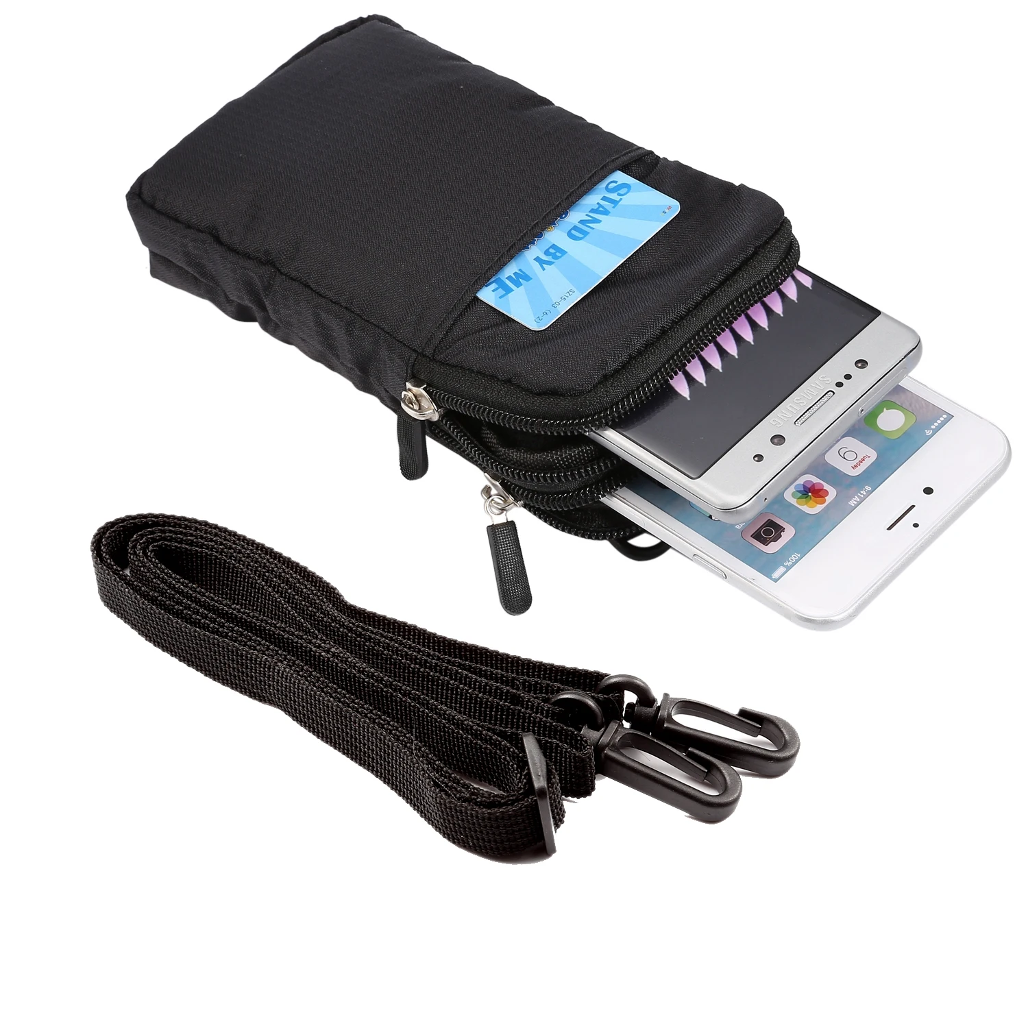 HAISSKY New Sports Wallet Mobile Phone Bag For Multi Phone Model Hook Loop Belt Pouch Holster Bag Pocket Outdoor Army Cover Case HAISSKY New Sports Wallet Mobile Phone Bag For Multi Phone Model Hook Loop Belt Pouch Holster Bag Pocket Outdoor Army Cover Case