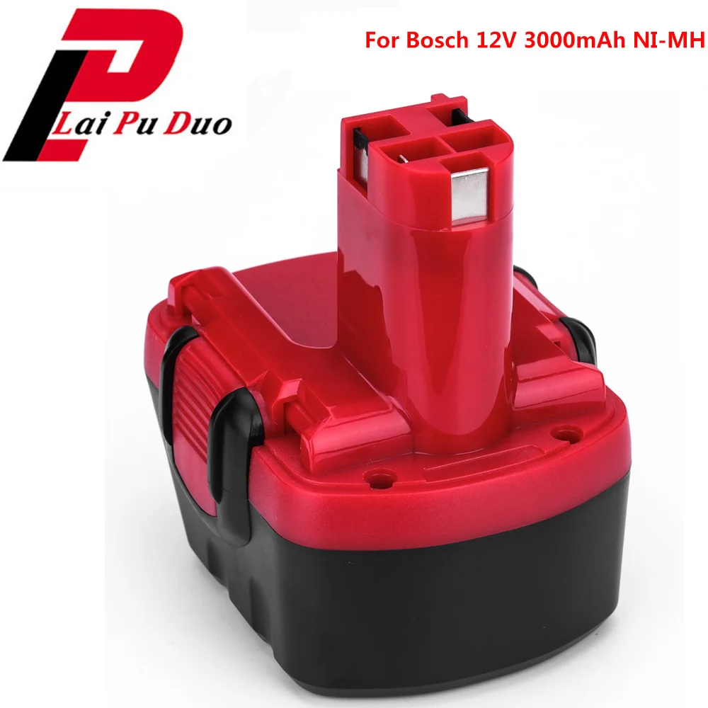 

12V 3000mAh NI-MH rechargeable battery pack replace for BOSCH cordless Electric drill and screwdriver power tools battery