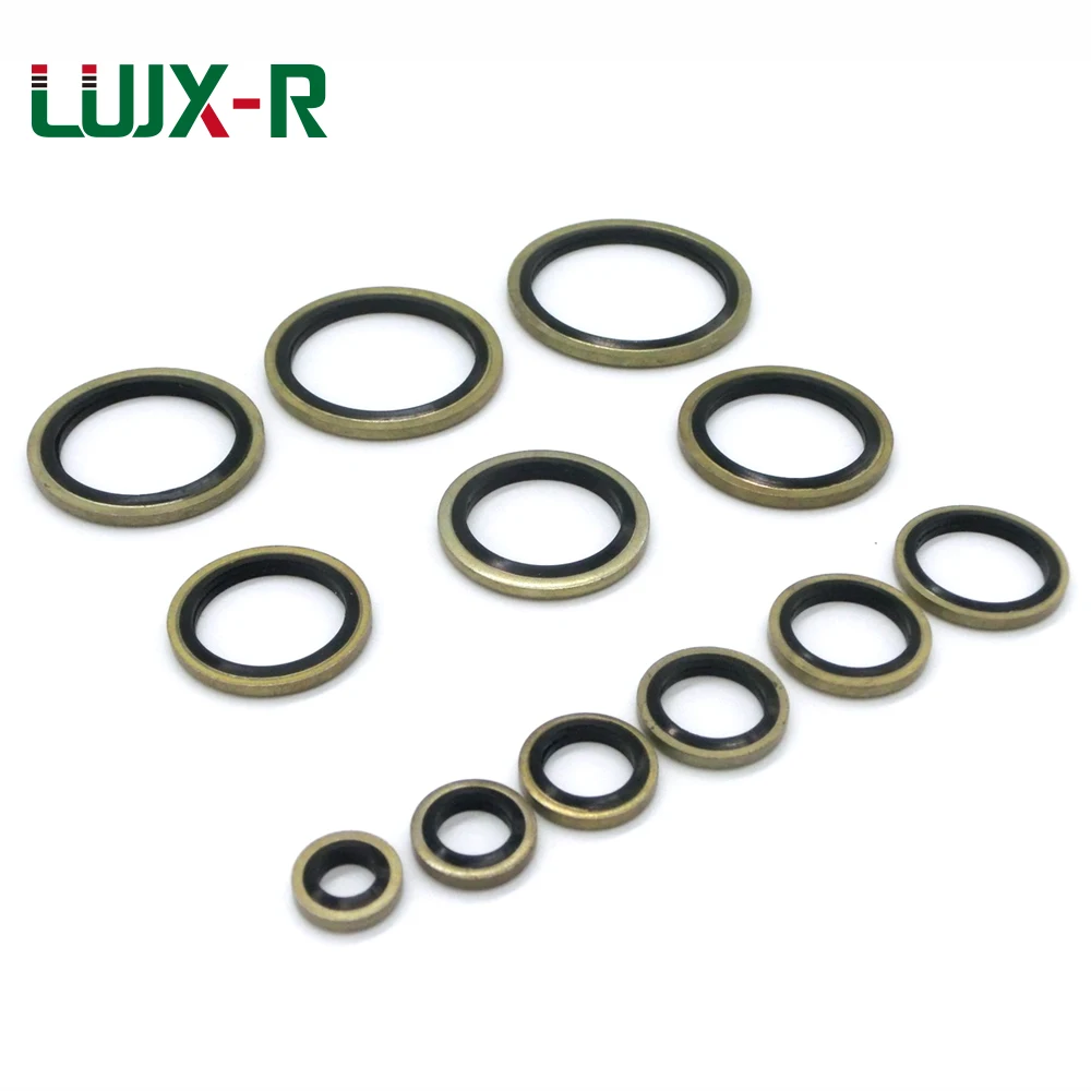 LUJX R 240 шт. оцинкованная скрепленная шайба комплект уплотнительное кольцо