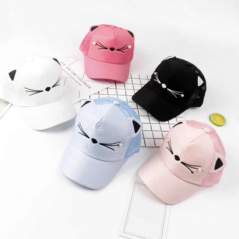 cat baseball cap