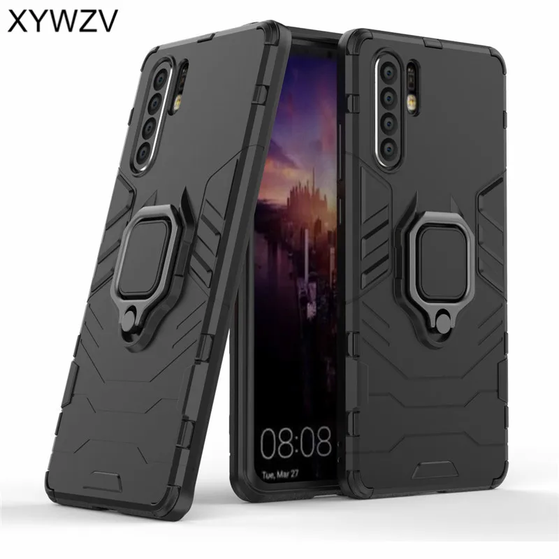 

Huawei P30 Pro Case Armor Silm Magnetic Metal Finger Ring Holder Case For Huawei P30 Pro Back Cover For Huawei P30 Pro Fundas ^