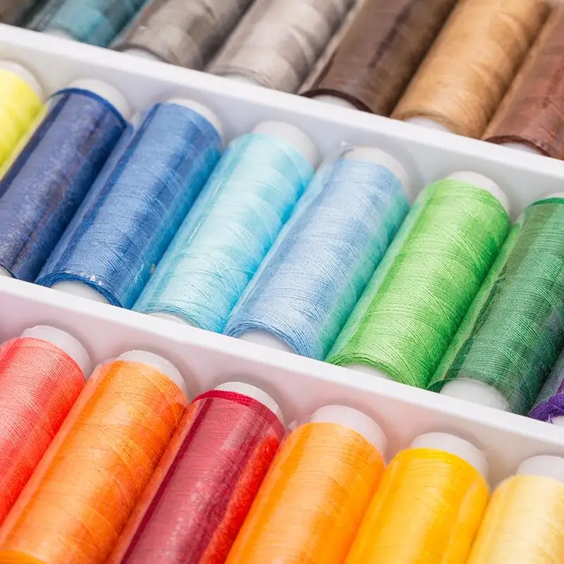 

39 Color Spools /Set Polyester Embroidery Sewing Machine Line Thread 160 Yard