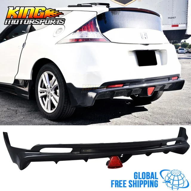 For 2017 11 12 13 14 Honda Crz Cr Z 2dr Mug Rear Per Lip For 2017 11 12 13 14 Honda Crz Cr Z 2dr Mug Rear Per Lip Spoiler Black Abs Global Free Shipping Worldwide