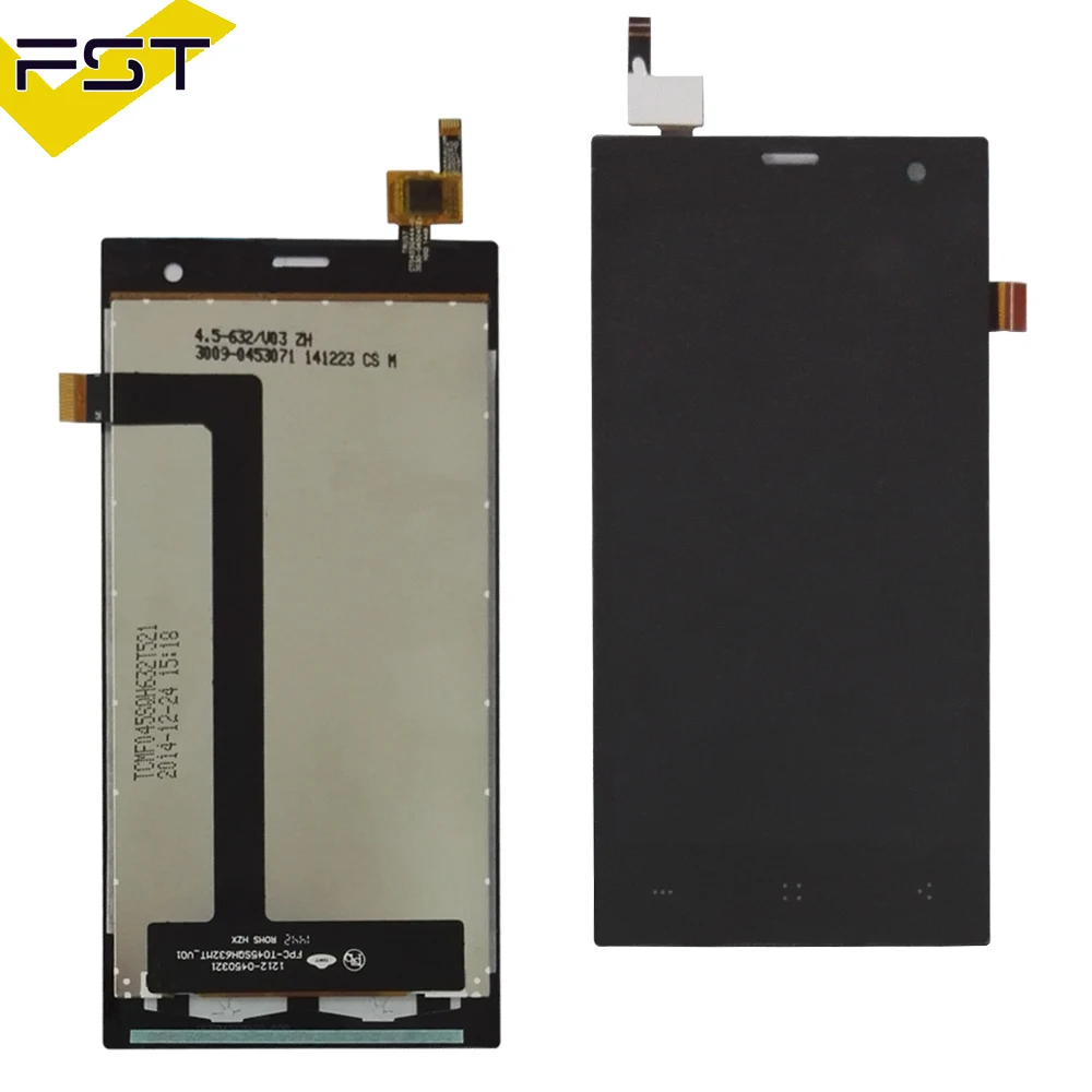 100% Tested For Highscreen Zera S (rev.S) LCD Display+Touch Screen Digitizer Assembly Replacement Parts+Tools