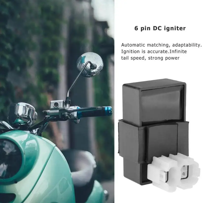 VODOOL 6Pin AC/DC CDI Box старт мотоцикла триггера зажигания аксессуары для GY6 50cc 125cc 150cc ATV Quad Go kart скутер багги
