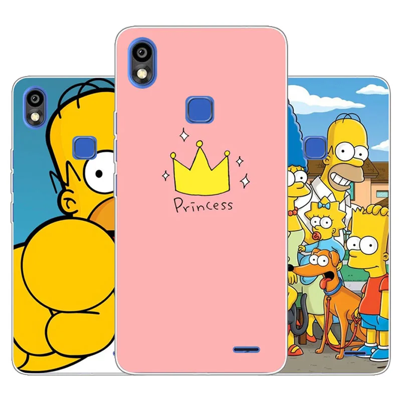 

Infinix Smart 2 HD X609 Case,Silicon Joy crown cartoon Painting Soft TPU Back Cover for Smart 2 HD X609 protect Phone cases