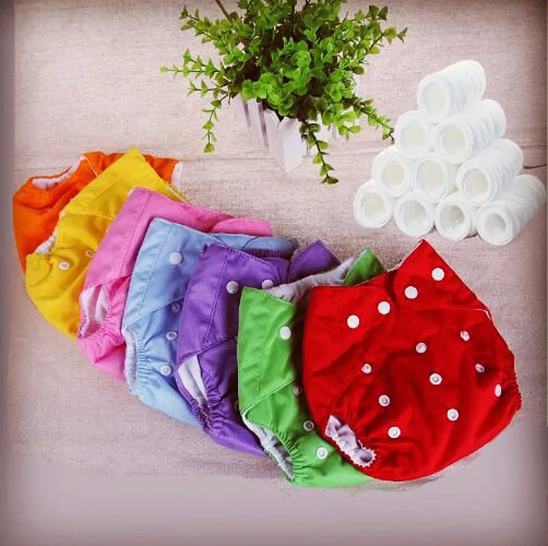 3 шт./партия Детские многоразовые подгузники|adjustable diapers|cloth diaperbaby diapers |