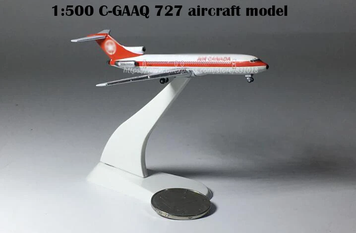 

Boutique rare 1:500 Canadian C-GAAQ 727 Alloy Aircraft Model Collection model