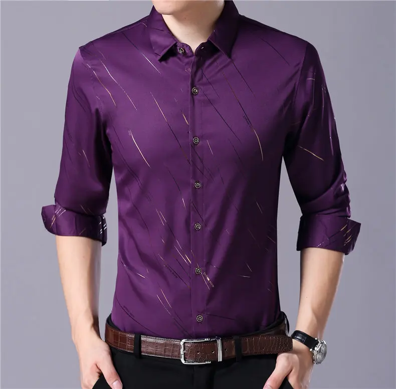 COODRONY Casual Shirts Long Sleeve Shirt Men Dress Brand Clothes Autumn New Arrivals Cotton Camisa Masculina Plus Size 8742