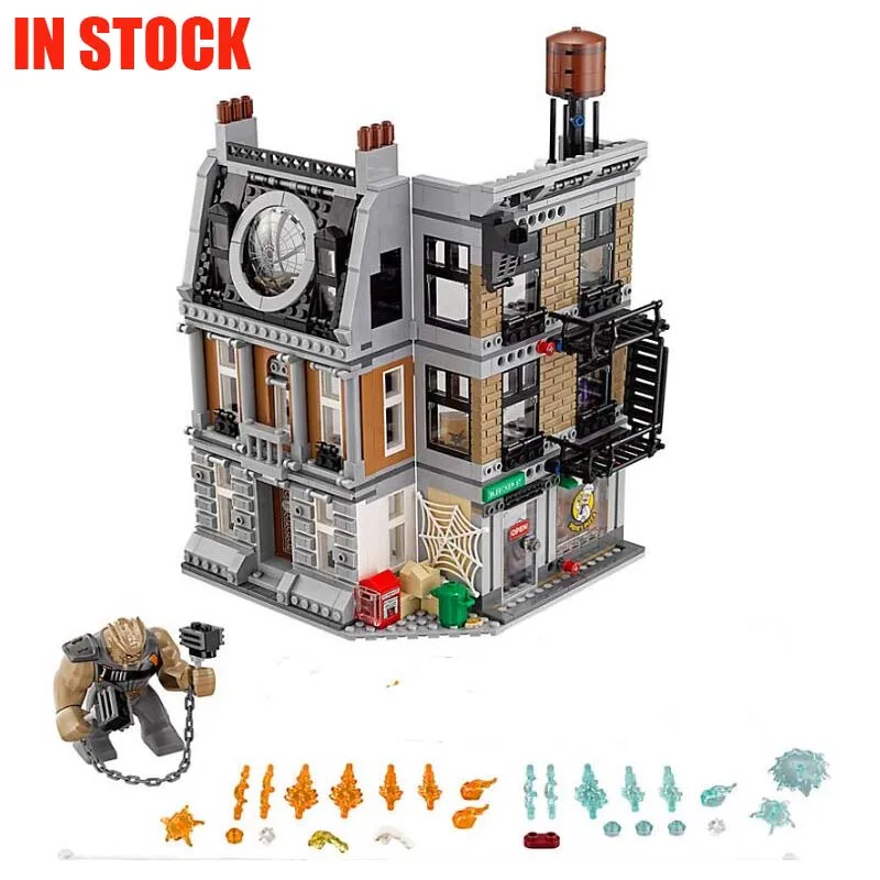 Marvel Super Heroes Avengers Infinity War Sanctum Sanctorum Showdown Compatible 76108 Building Blocks Legoings Toys For Chidren 