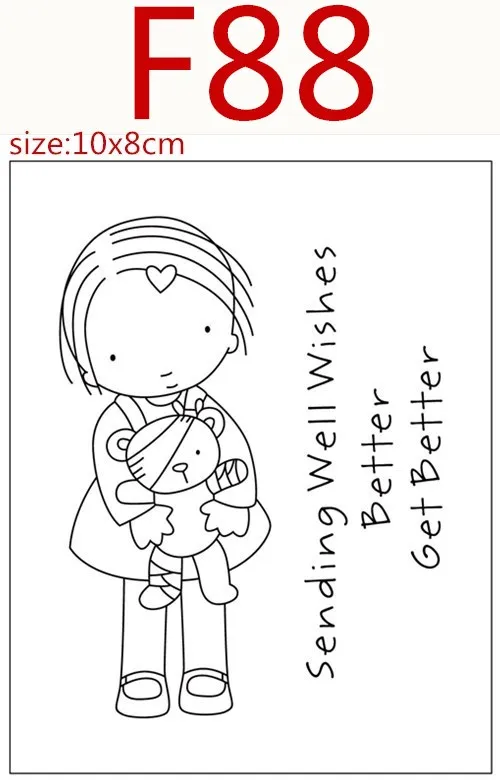 

girl Metal Cutting Dies and Transparent Clear Stamp for DIY Scrapbooking/photo album Decorative Card making