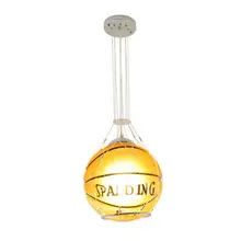 Лампа в виде баскетбольного мяча подвесной светильник для детской комнаты баскетбольный светильник стеклянный, для спальни подвесной светильник подарок для ребенка подарок для мальчика