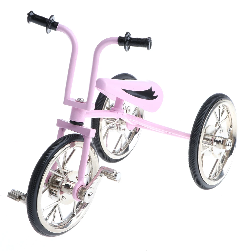 

1:10 Diecast Racing Kids Tricycle Bike Model Bicycle Toy Collection Pink