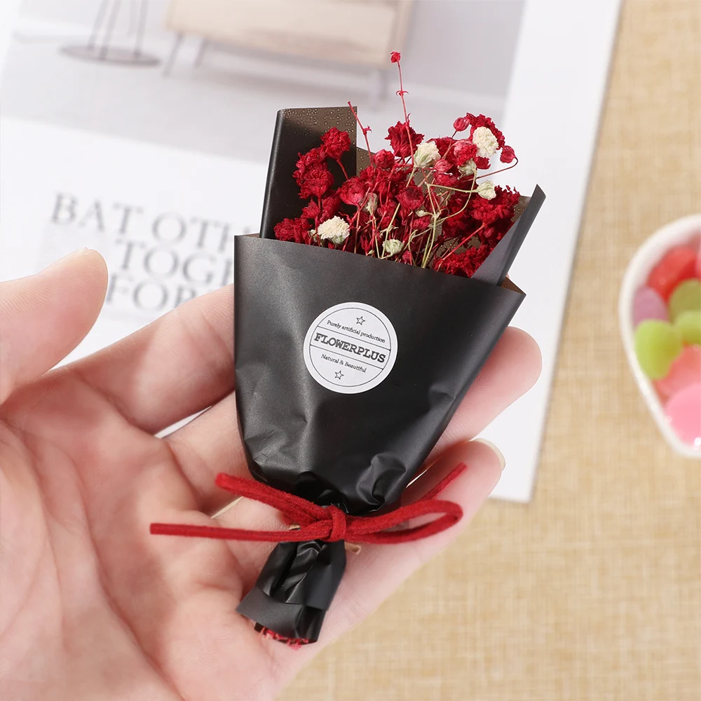 

DIY Craft Natural Dried Flowers Mini Grass for Wedding Home Decoration Teacher's Day Gifts Packing Dried Flowers Photo Props
