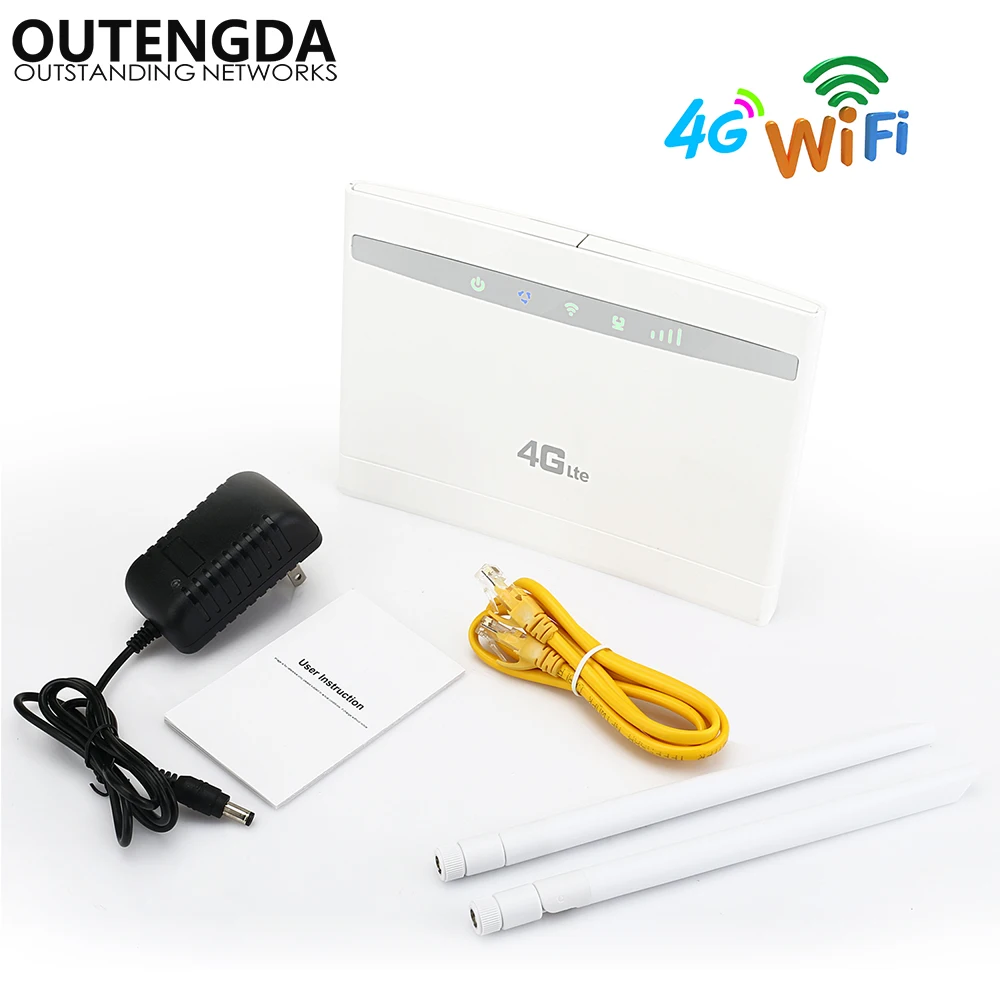 Mbps sem Fio Usuários de Wifi com Slot Roteador até 32 Wifi Roteador Wi-fi Móvel Cat4 Lte - 3g Cpe Sim Multi Lan & Formigas Duplas 4g 300 10 4g wifi roteador 300 mbps sem fio