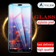 P20 полное покрытие закаленное стекло протектор экрана для huawei P20 Pro стеклянная пленка для huawei P20 lite P20 pro защитное стекло крышка