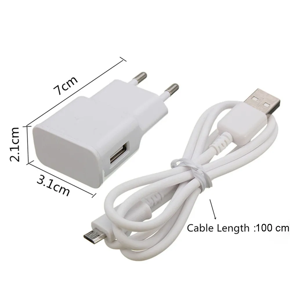 Кабель Micro USB, настенное зарядное устройство, адаптер для мобильного телефона, штепсельная вилка европейского стандарта, кабель для быстрой зарядки для телефонов samsung, huawei, Android