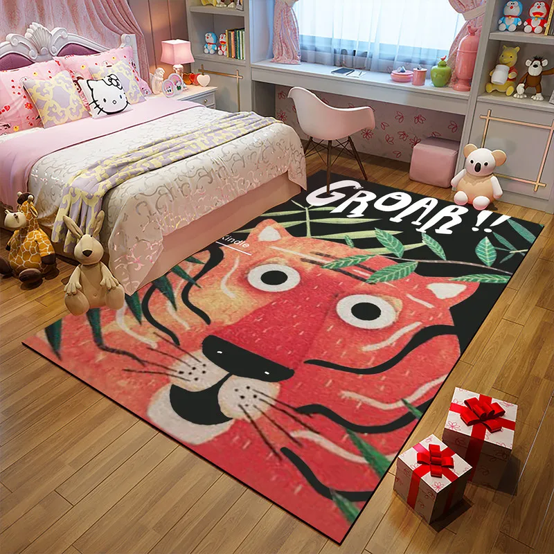 Розовый сон Единорог печатных 3D ковры для гостиной спальни коврики для детской комнаты играть ползать коврик мультфильм гардероб мягкие ковры